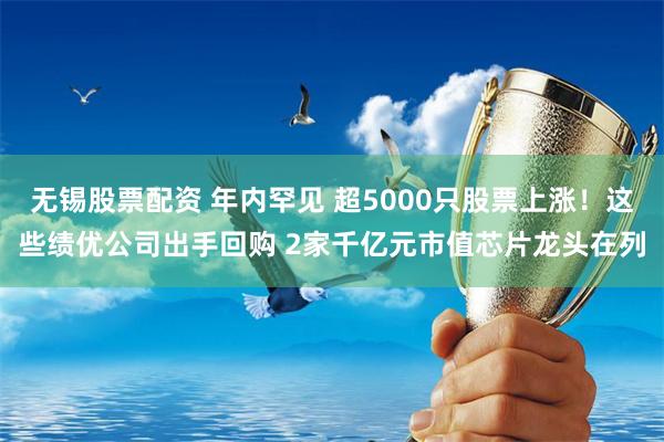 无锡股票配资 年内罕见 超5000只股票上涨！这些绩优公司出手回购 2家千亿元市值芯片龙头在列